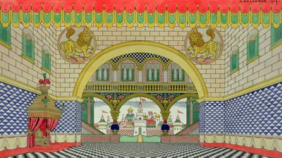 Schets voor de opera 